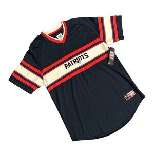 NFL New England Patriots Short Sleeve Jersey Shirt Team Apparel